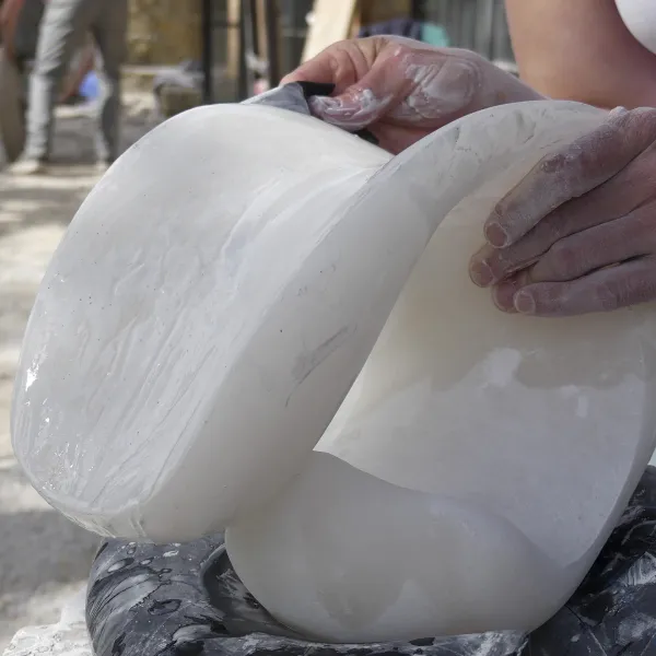 Beeldhouwen - steen- albast - creatieve vakanties - Italië - Toscane - Voterra