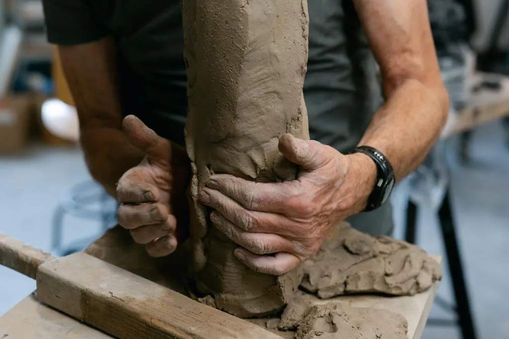 Werken in klei